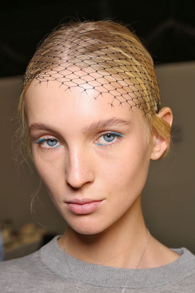 NYFW How-To: Blue Eye Makeup Gets a Twenty-First Century Upgrade
