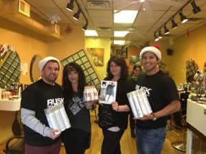 Rusk Aids Storm-Damaged Salons