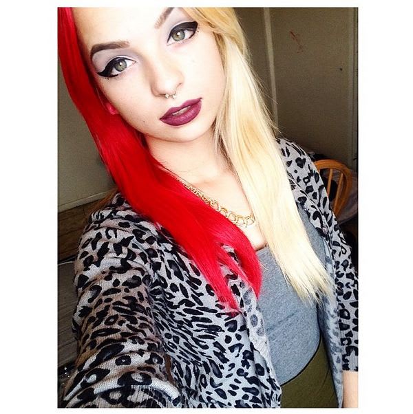 Trend Alert: Two-Toned Split Haircolor
