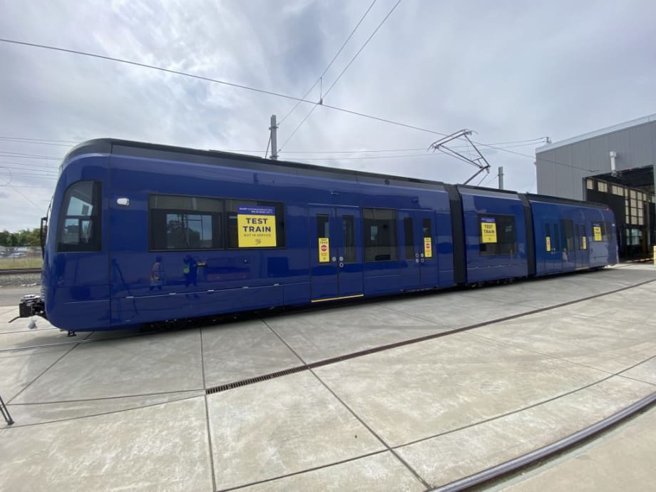SacRT Unveils New Siemens LRVs