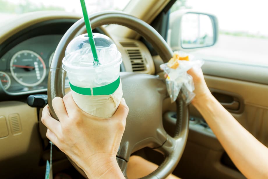 The Risks of Eating and Driving