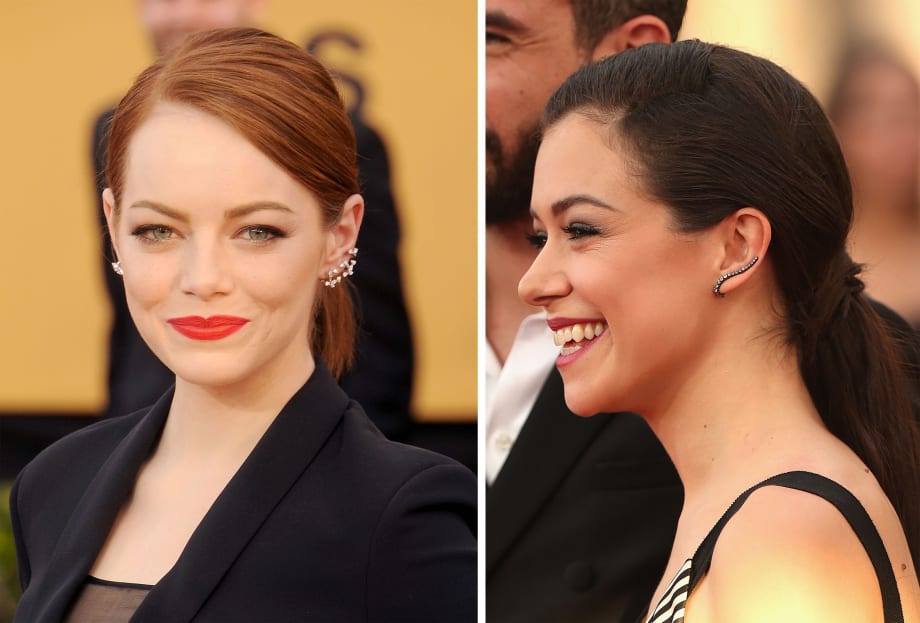 HOW-TO: Sleek Ponytails at the SAG Awards