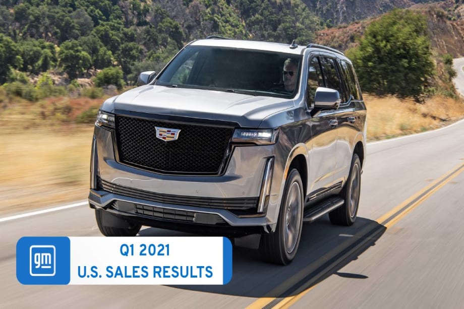 GM’s First Quarter U.S. Retail Sales Grow 19%