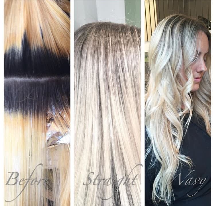 TRANSFORMATION: Brassy to a Rooty, Lived-In Blonde