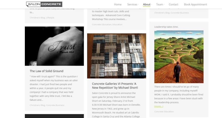 STAMP 2015: Salon Concrete's Blog