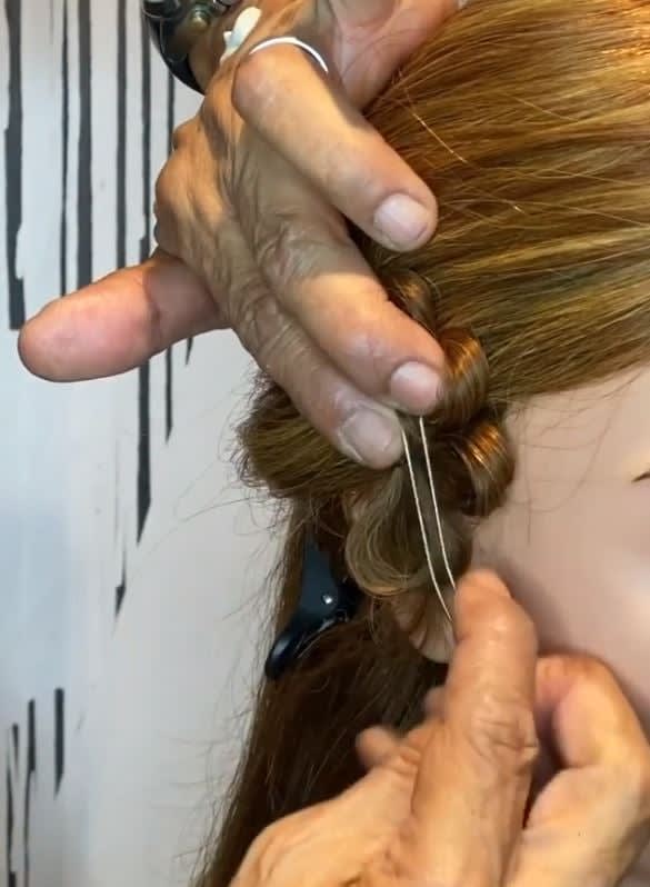 Watch How Sam Villa Creates a Hair Accessory Using Two Items Already in Your Kit