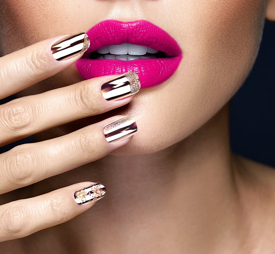 Diamond-Encrusted Nail Tips From Samantha Cham
