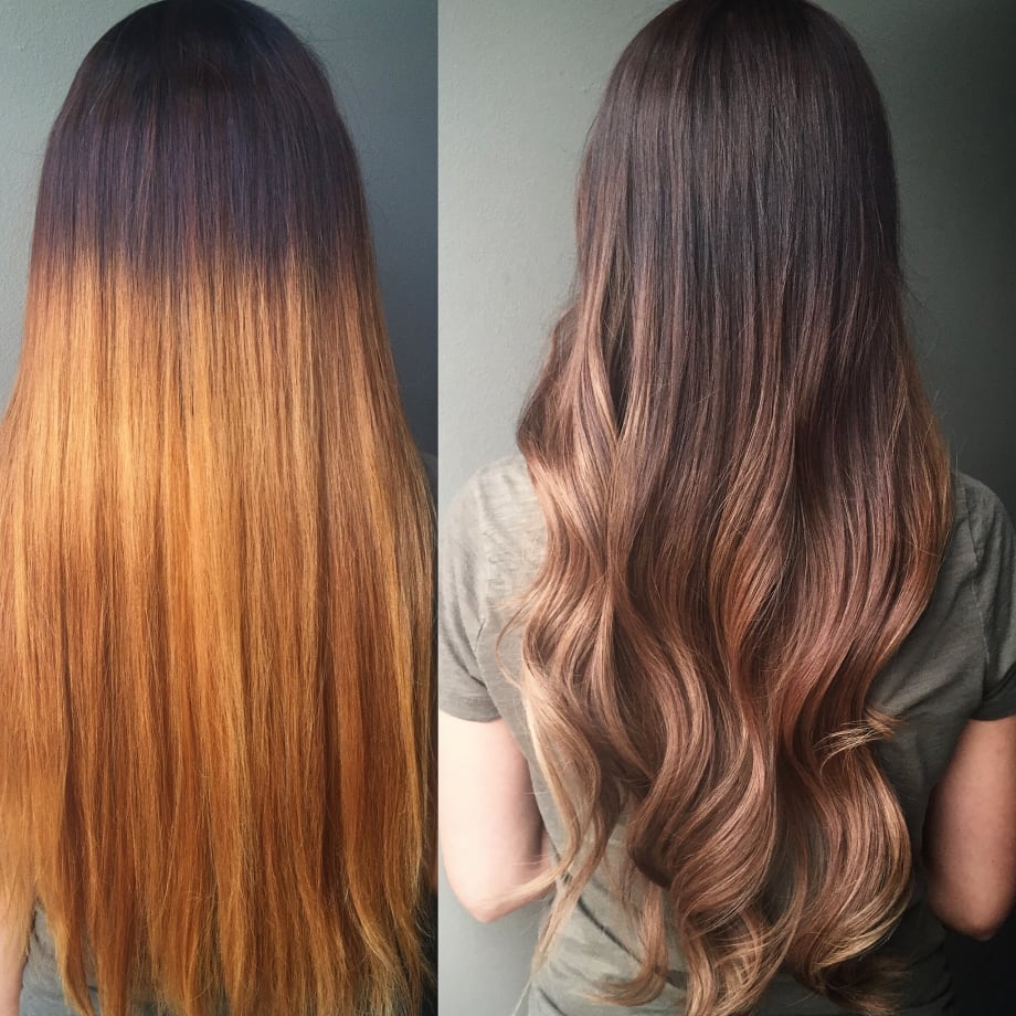TRANSFORMATION: Softening An Ombre Mishap