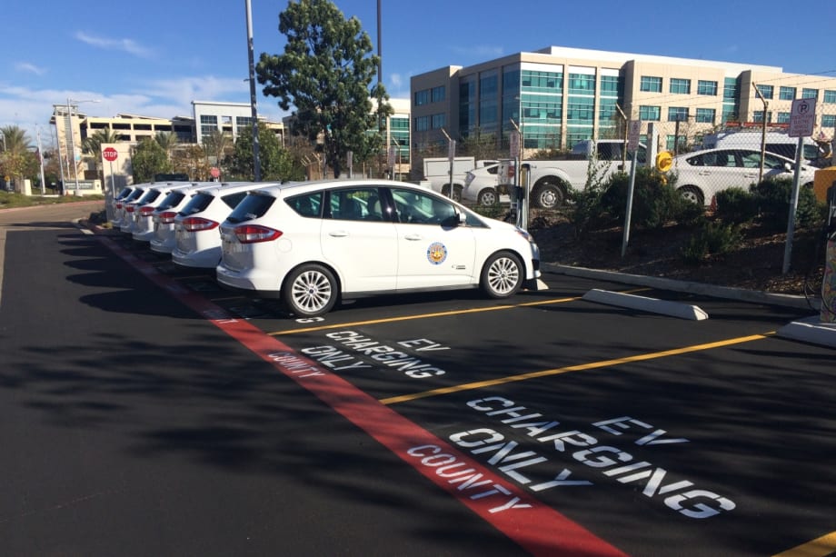 San Diego County to Convert 10% of Fleet to EVs