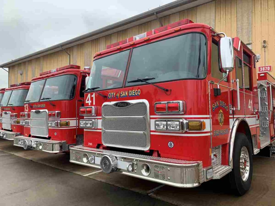 San Diego Prepares for Fire Season with 10 New Engines