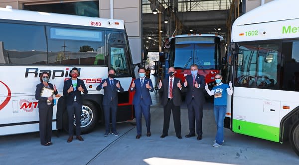 San Diego MTS Retires Last Diesel Buses, Expands Electric Fleet