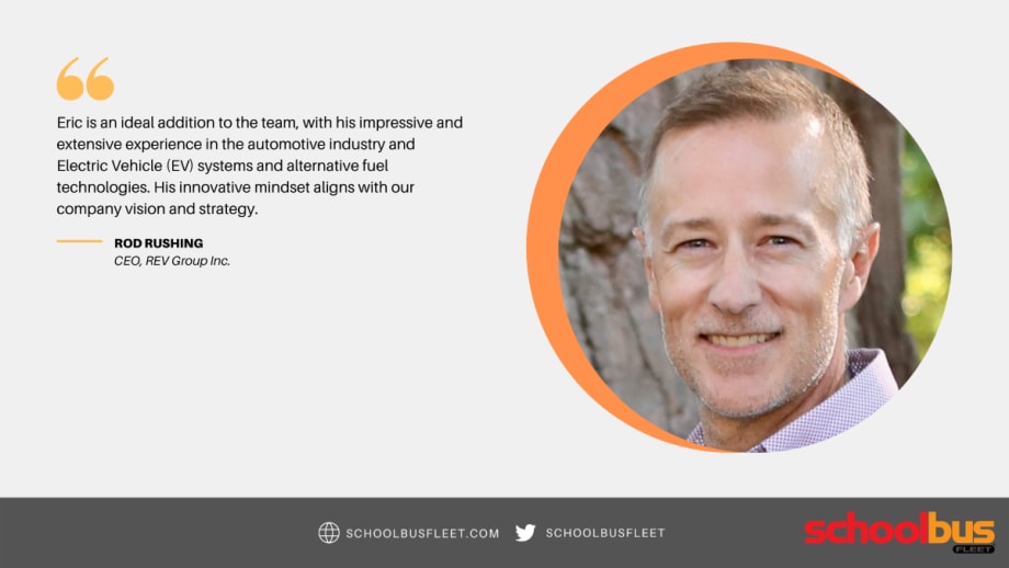 REV Group Appoints Senior VP of Engineering, Technology