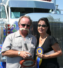 TruckerFest Participants Cruise and Compete in the Reno Heat

