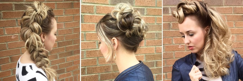 How-To: 3 Rock 'N' Roll Updos