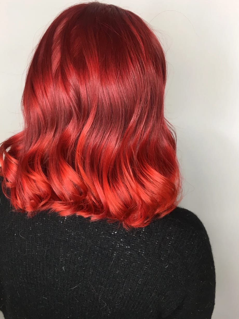 MAKEOVER: Going Bright Red But "Not Vivid"
