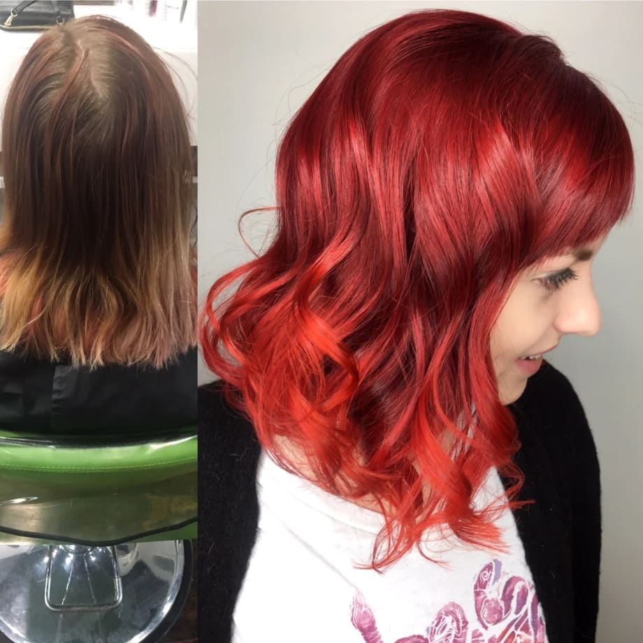 MAKEOVER: Going Bright Red But "Not Vivid"