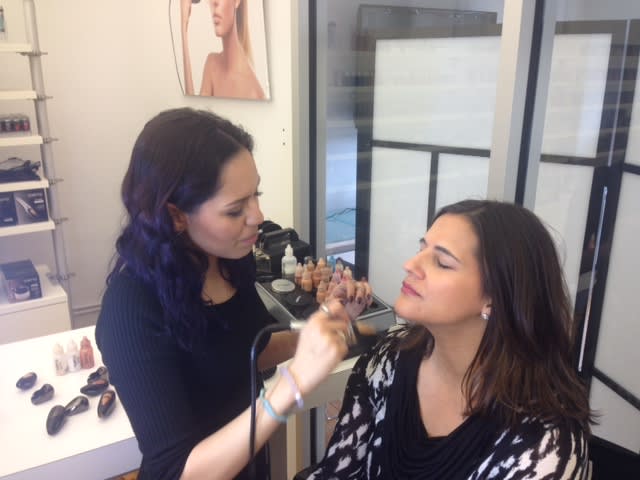 Airbrush Blush Video Demonstation