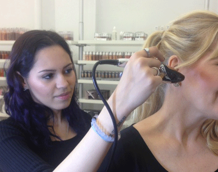 Airbrush Blush Video Demonstation