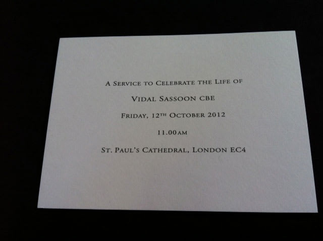 Sassoon's Life Celebrated at London Memorial