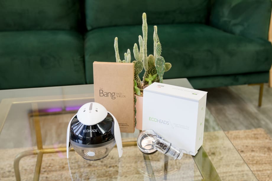 An assortment of sustainable brands that are represented by Sustain Beauty Co.