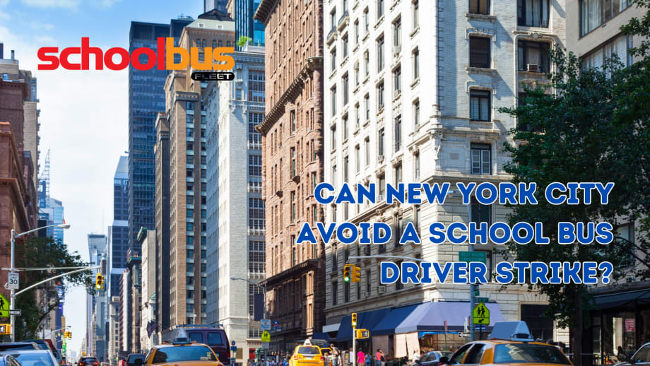 New York Bracing for School Bus Staff Strike with Academic Year Ahead