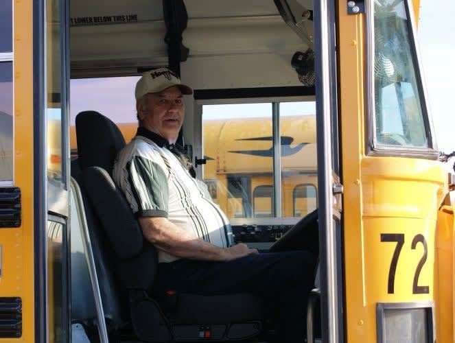 School bus driver retires after 60 years