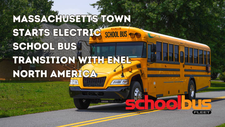 Enel Lands Electric School Bus Contract in Massachusetts
