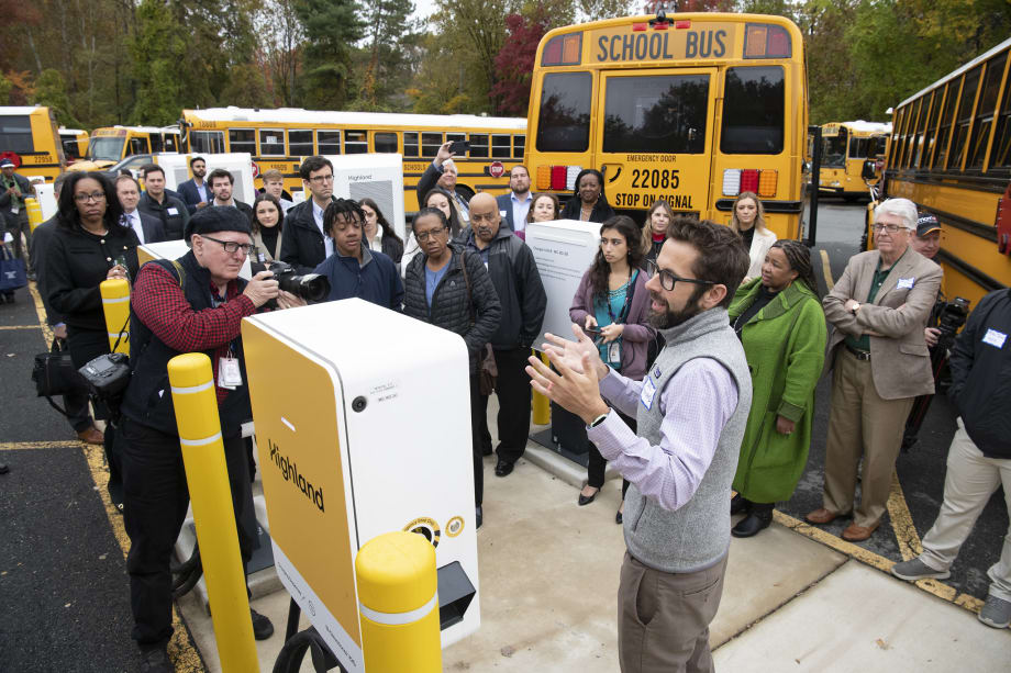 Maryland School District Celebrates Electric Bus Transformation