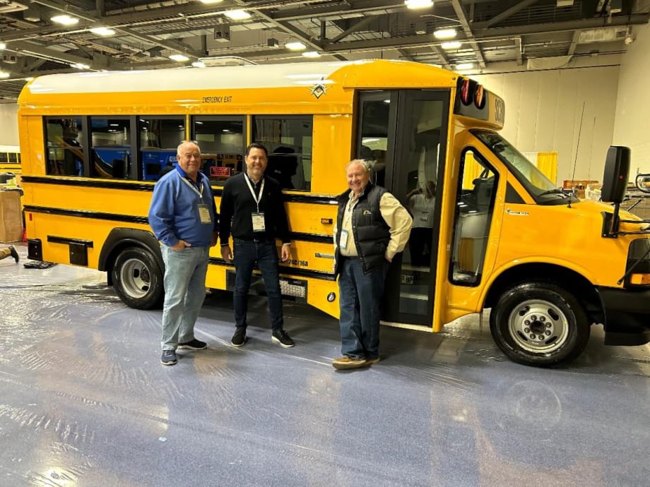 Trans Tech Unveils Electric Type A School Bus