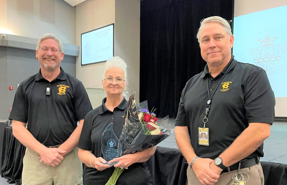 Georgia School District Celebrates Bus Driver's Service