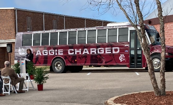 Mississippi's First Electric School Bus Arrives
