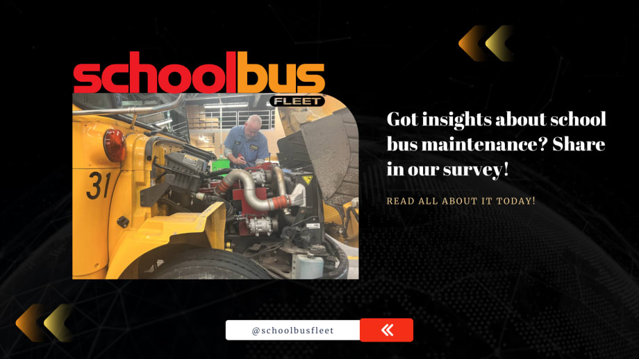 School Bus Maintenance Survey In Progress