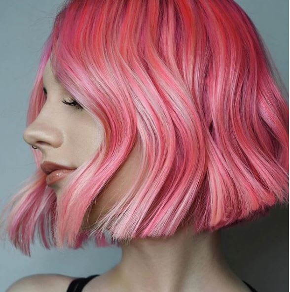 30 Pretty in Pink Hair Colors and Styles We Love