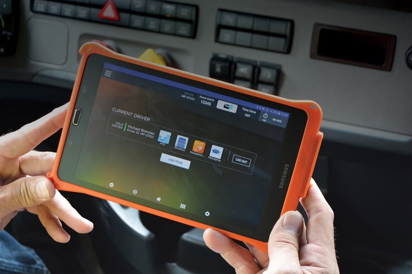 Schneider Equips its Drivers with Tablets