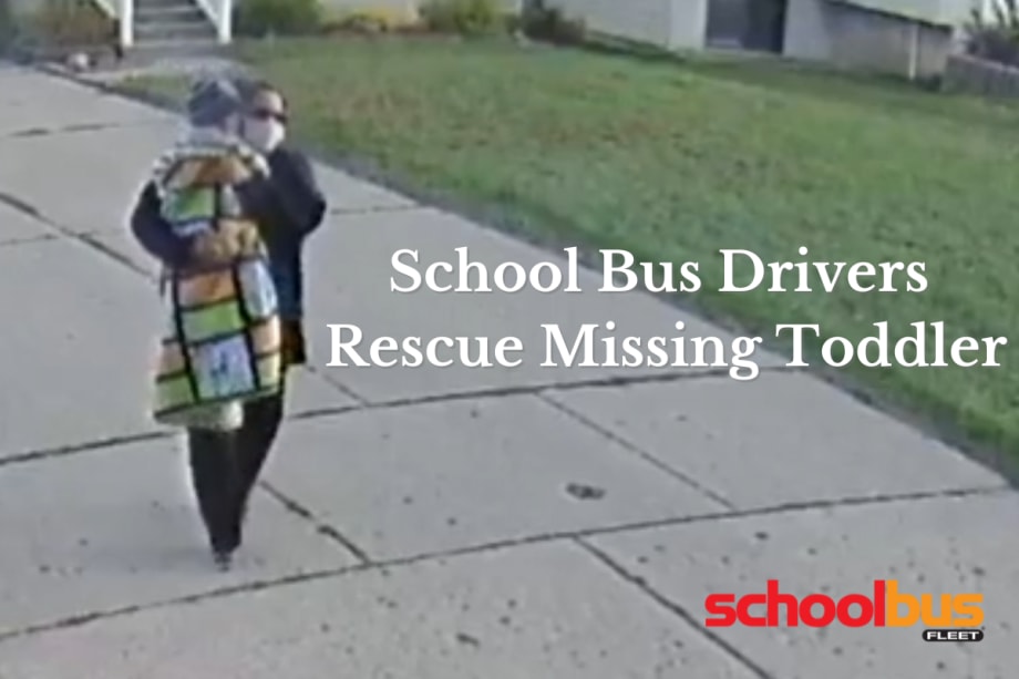 School Bus Drivers Rescue Missing Michigan Toddler