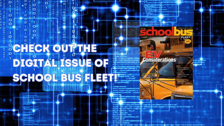 Now Online: February's Digital School Bus Fleet!