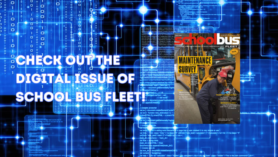 Now Online: March's Digital School Bus Fleet!