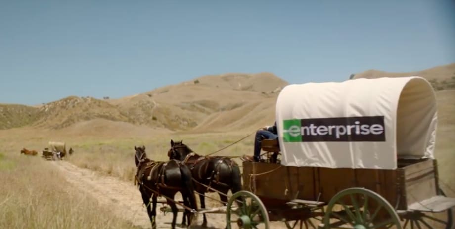 Enterprise Reimagines Historic Events for New Ad Campaign