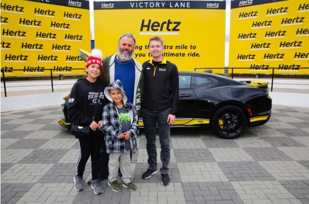 Hertz Announces Custom Camaro Sweepstakes Winner