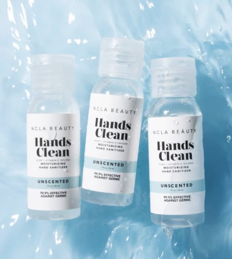 NCLA Offers Moisturizing Hand Sanitizer