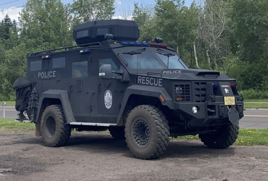 Minnesota PD's Armored Vehicle Purchase to Allow for Quicker Crisis Response