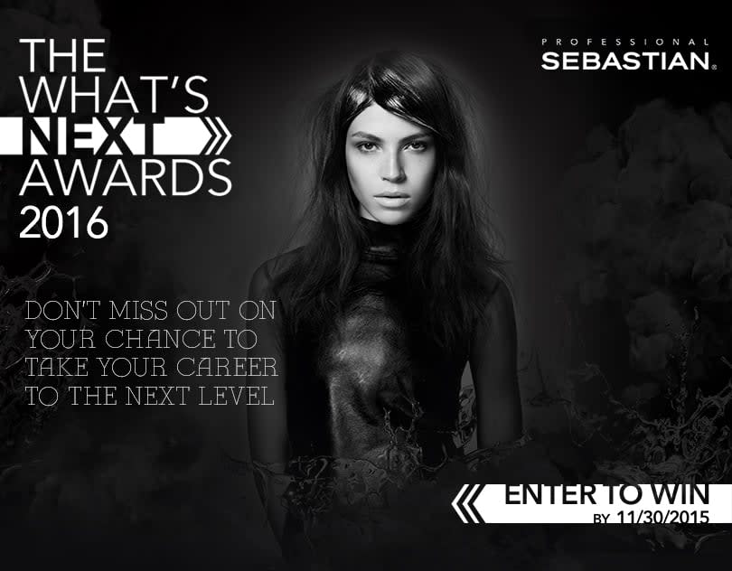 Sebastian Professional Entries Open for the 2016 What's Next Awards