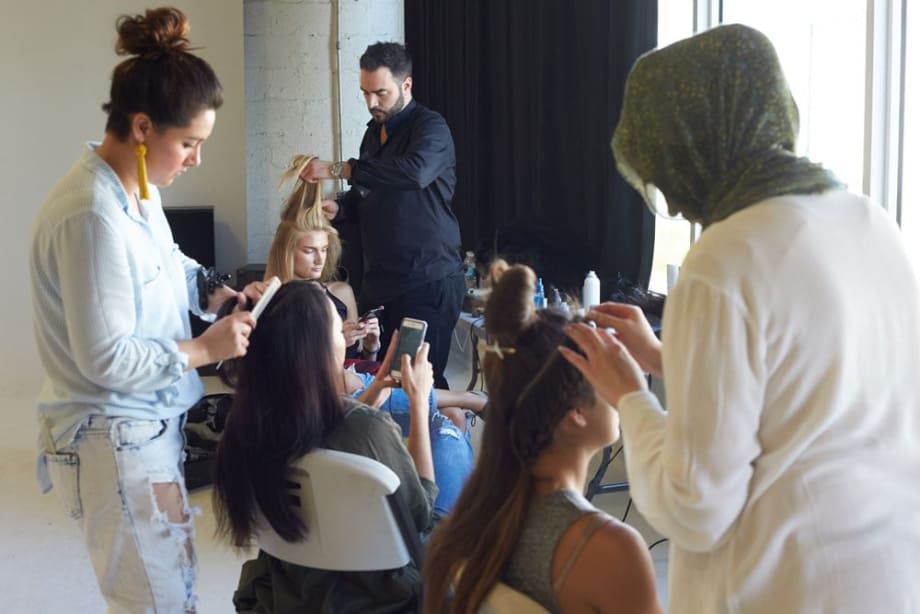 Going Eclectic: Sebastian's What's Next Awards Winners Collaborate On Set