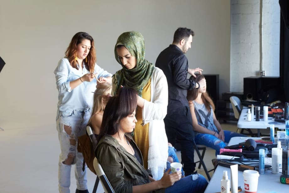 Going Eclectic: Sebastian's What's Next Awards Winners Collaborate On Set