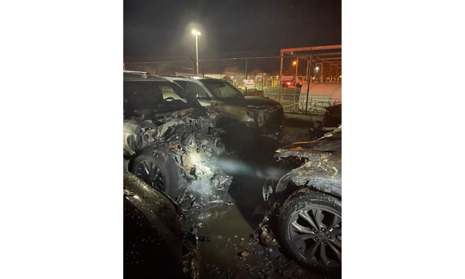 Cars Rented, Returned by Secret Service Catch Fire