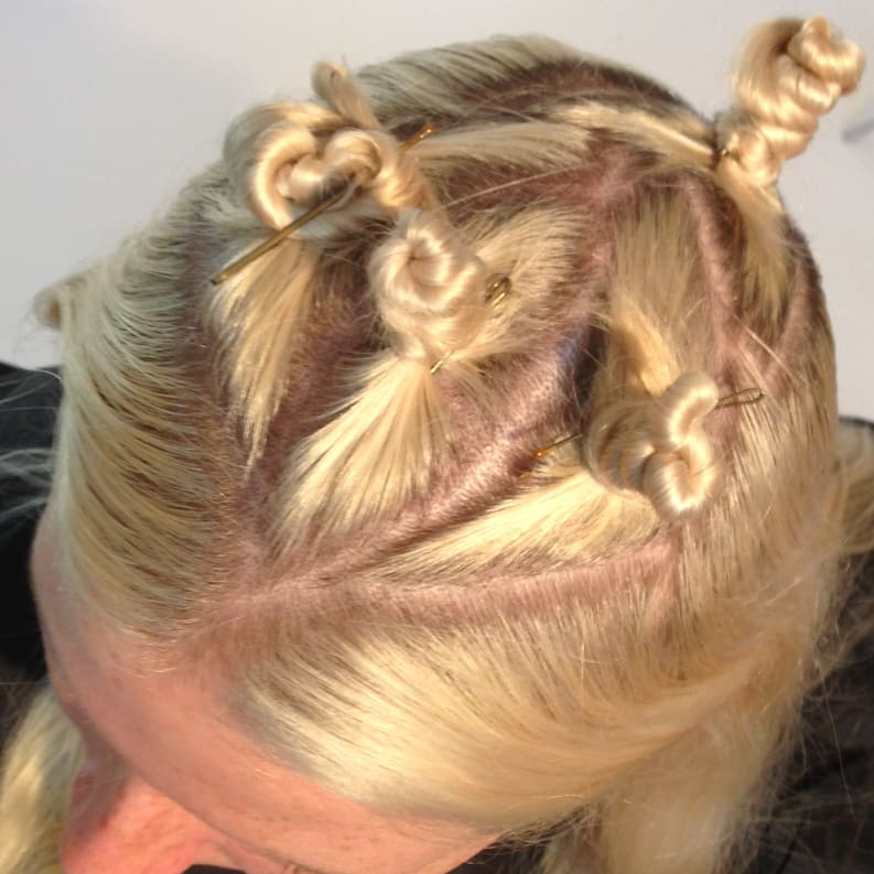 TIP OF THE DAY: Perfect Sectioning for a Color Veil