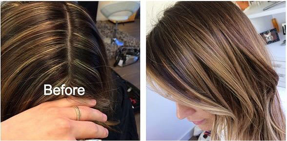 HOW-TO: Fix Stripey Highlights for a Brunette