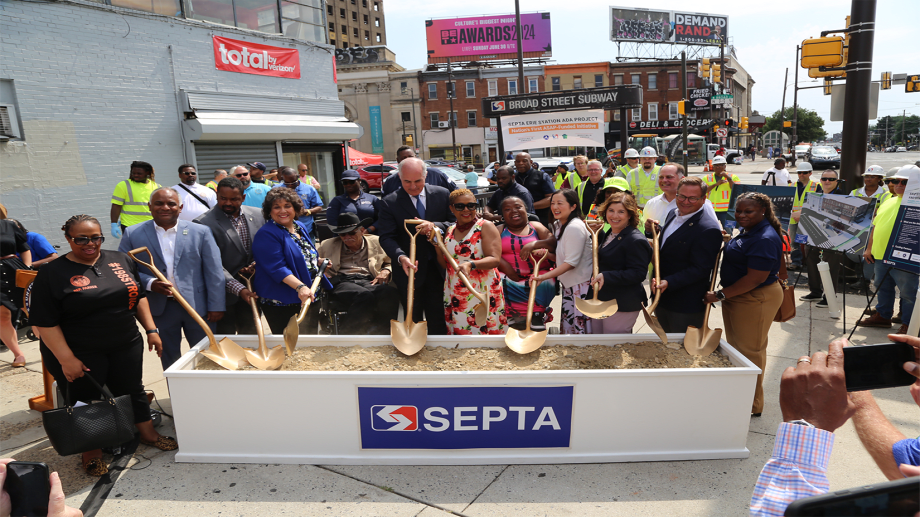 SEPTA Breaks Ground on New Accessibility Project