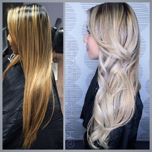 Dark Brown Box Color to Pale Ash Blonde: The Journey