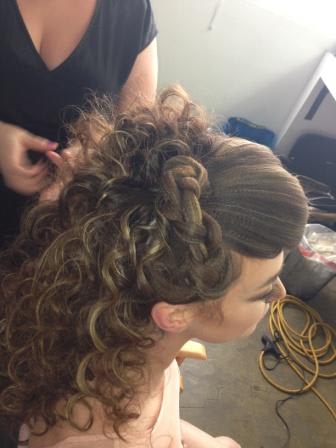 Behind the Scenes: Trying Tri-Texture on Sexy Hair Photo Shoot